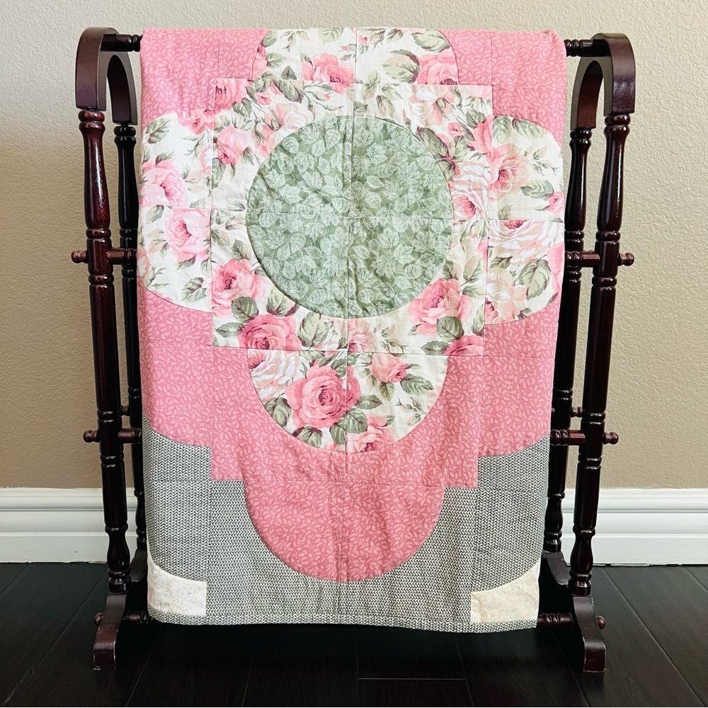 40”x40” Handmade Stunning patchwork wall hanging.